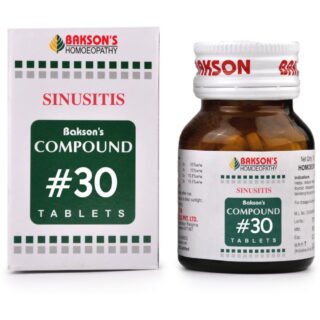 Bakson Compound No 30 Sinusitis