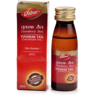 Dabur Tuvarak Tail Chalmogra Oil