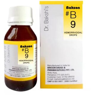 Bakson B9 Hemorrhoidal Drops