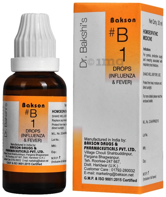 Bakson B1 Drops, 30 ml