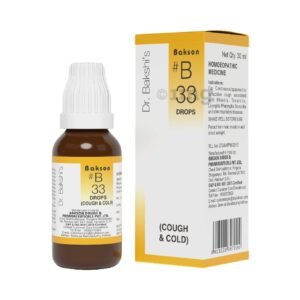 Bakson B33 Drops, 30 ml