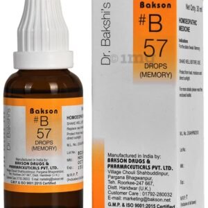 Bakson B57 Drops, 30 ml