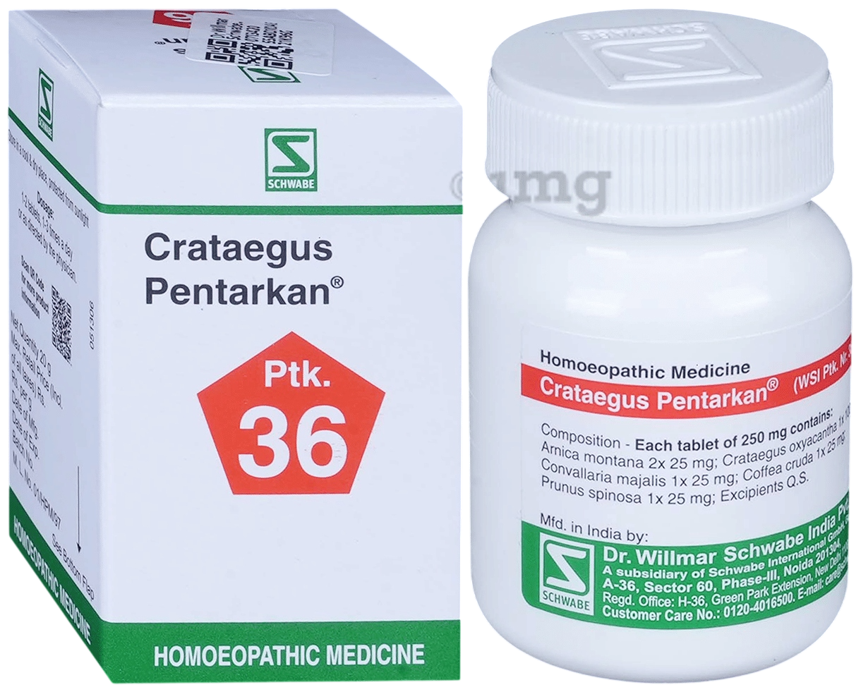 Dr Willmar Schwabe Crataegus Pentarkan, 20 g
