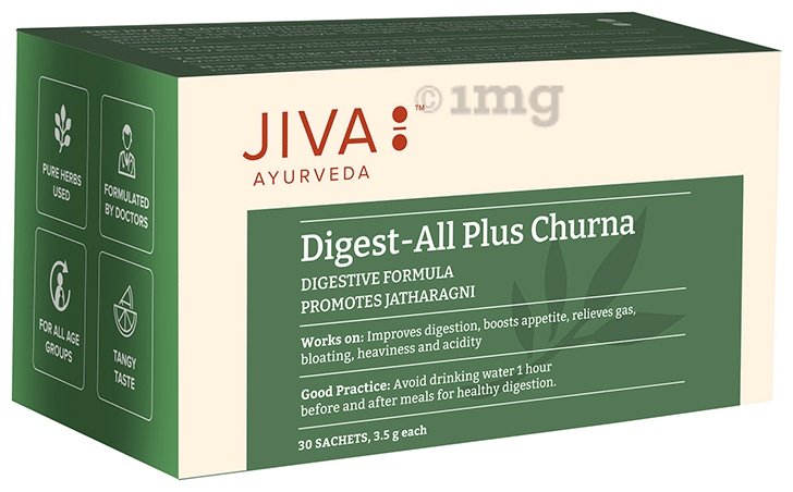 Jiva Ayurveda Digest All Churna, 30 Sachets - Image 4