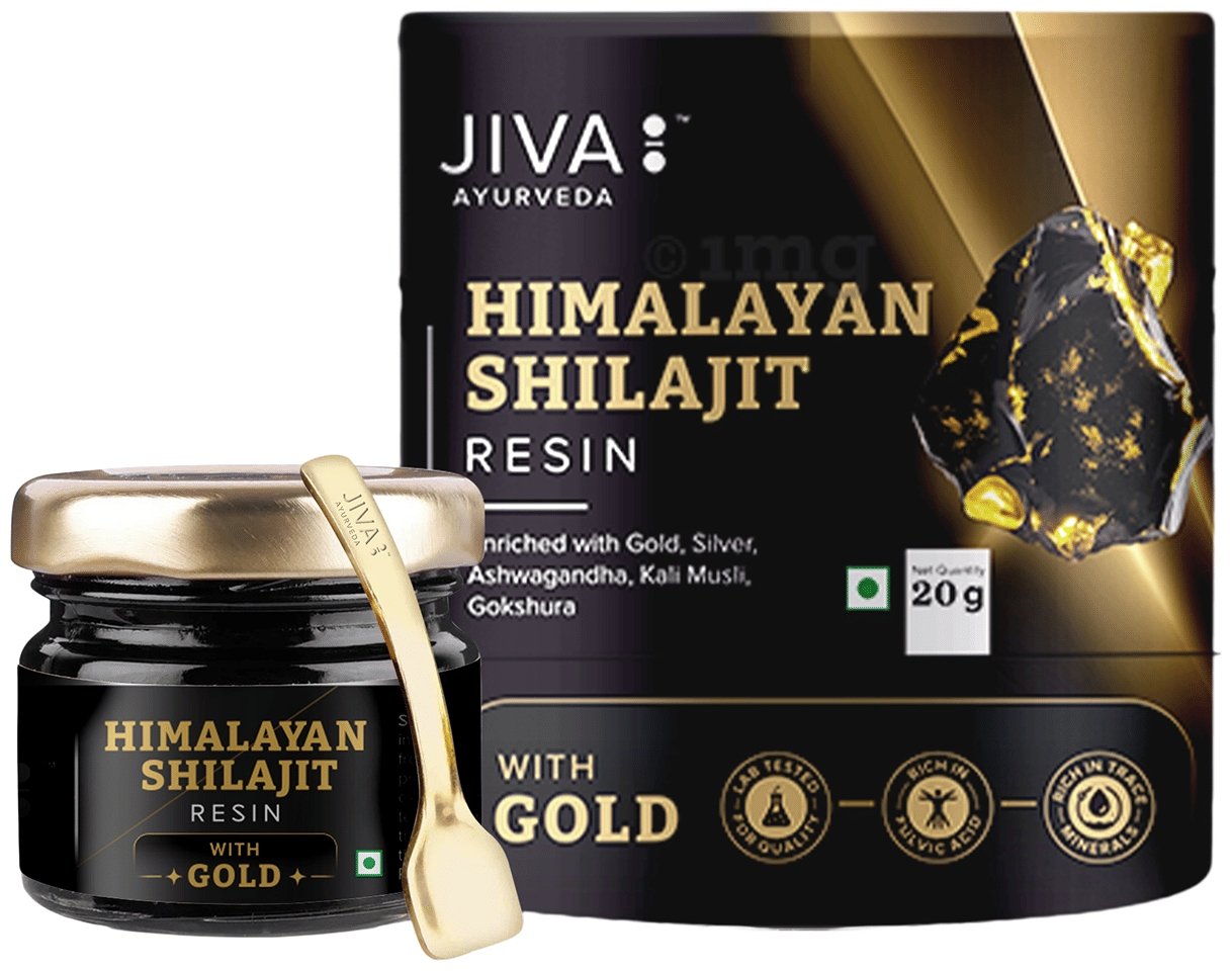 Jiva Ayurveda Shilajit Resin Gold
