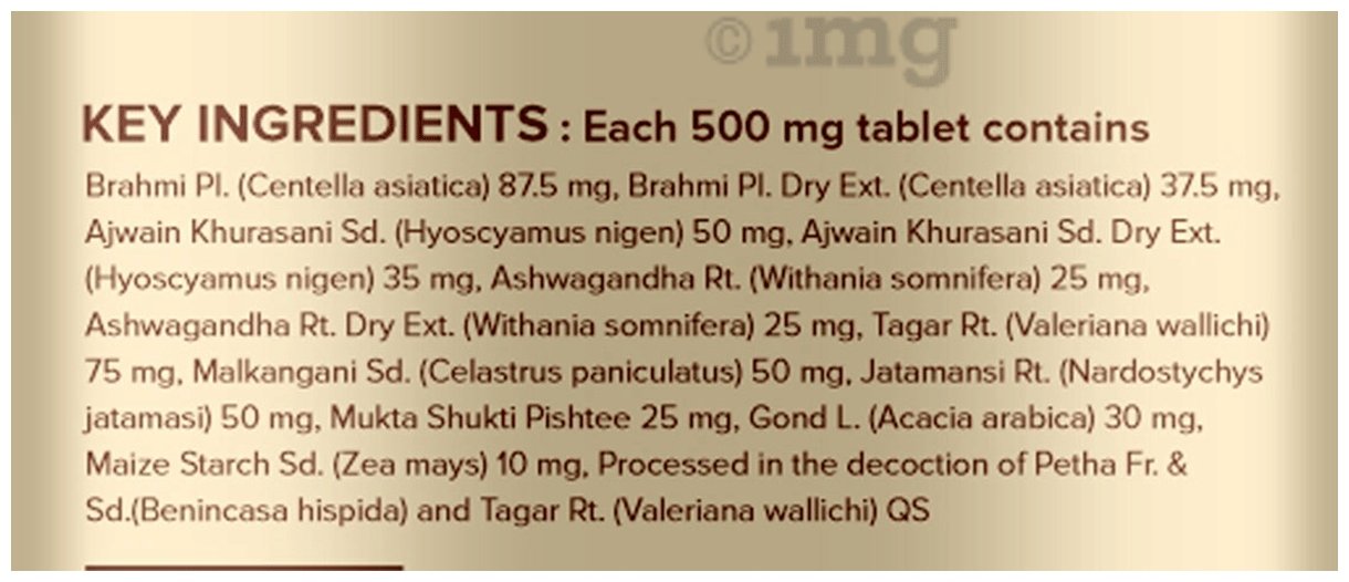Jiva Ayurveda Sleep Well Plus Tablet, 120 Tablets - Image 2