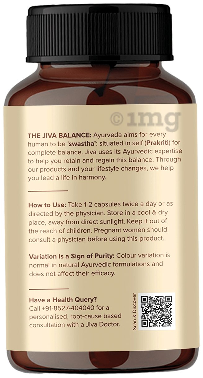 Jiva Ayurveda Kutki Capsules, 60 Capsules - Image 2