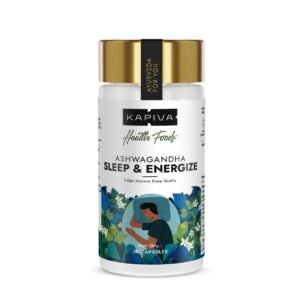 Kapiva Ashwagandha Sleep & Energize Capsules, 30 Capsules