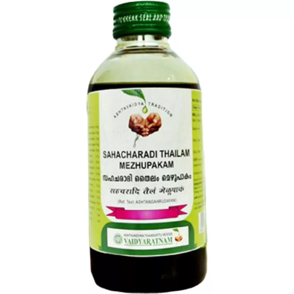 Vaidyaratnam Sahacharadi Thailam Chikkanapakam) (100ml)