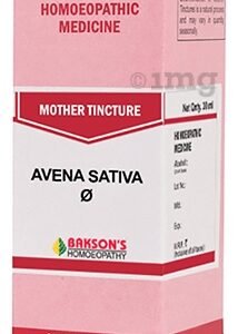 Bakson's Homoeopathy Avena Sativa Mother Tincture Q